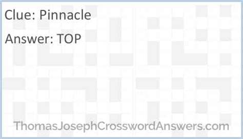 pinnacle crossword clue|pinnacle crossword clue answer.